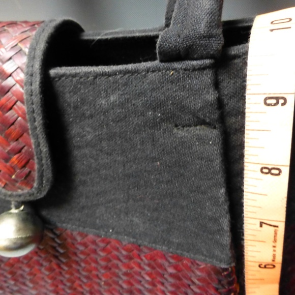 50% off BALI WOVEN SPRING PURSE HANDBAG 16''X10' - Picture 2 of 3